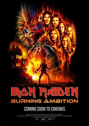 Iron Maiden: Burning Ambition Plakat