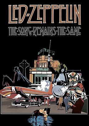 Led Zeppelin - The Song Remains The Same Plakat